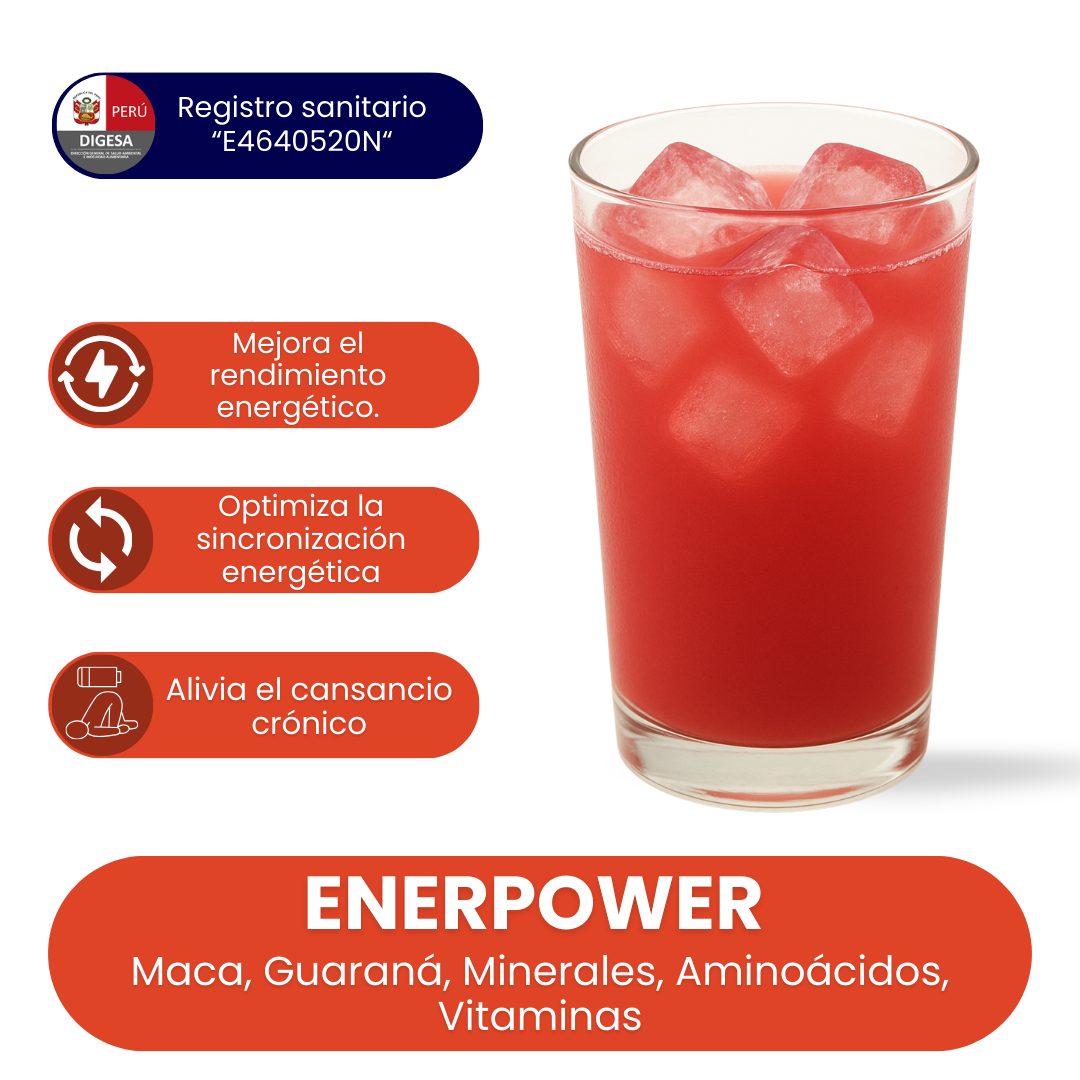 EnerPower | Bebida sabor Guaraná