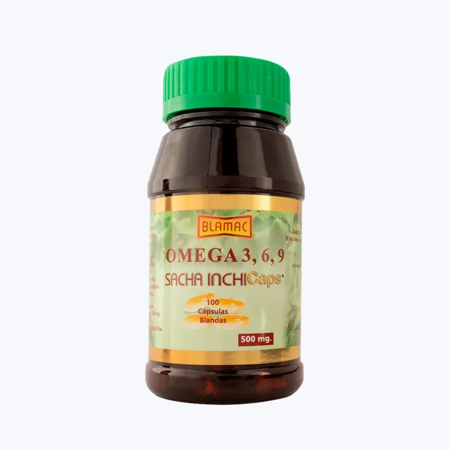 Empaque de Omega 3, 6, 9